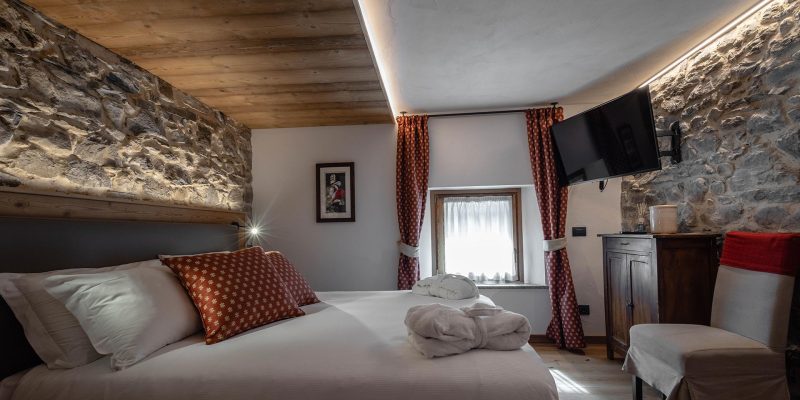 camera con jacuzzi ad aosta