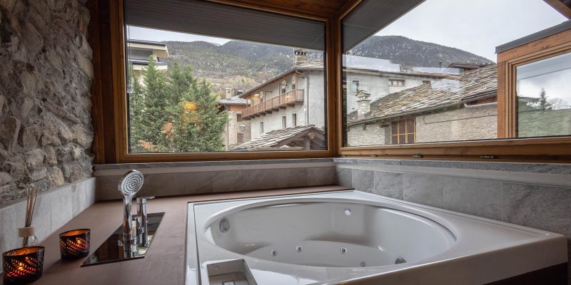 camere jacuzzi aosta
